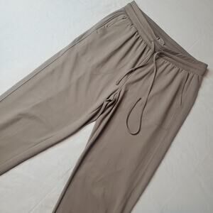 Rachel Zoe Women's Size S Drawstring Jogger Pant Light Taupe Gray
